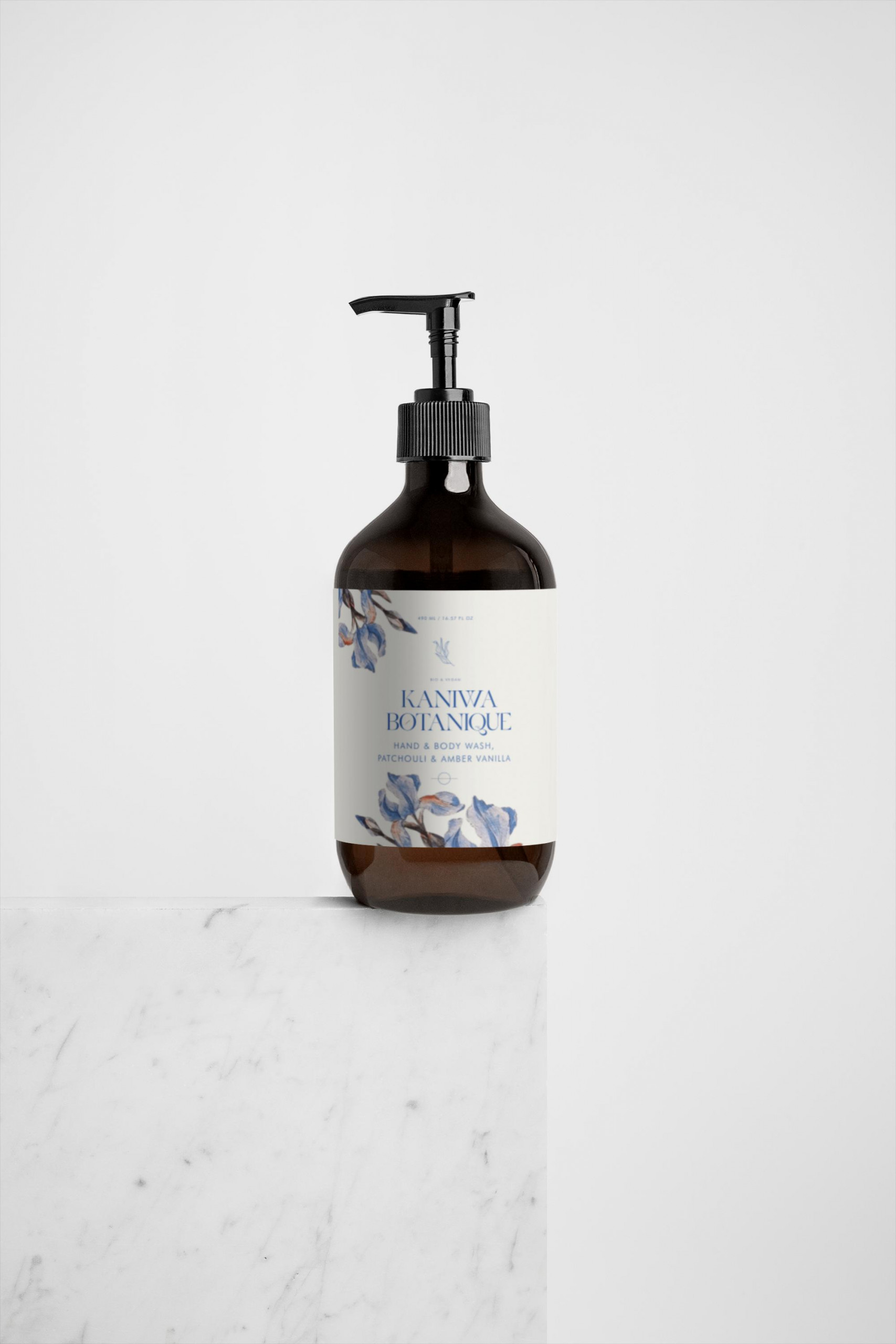 Hand & Body Wash Gel Patchouli & Amber Vanilla - Image 3